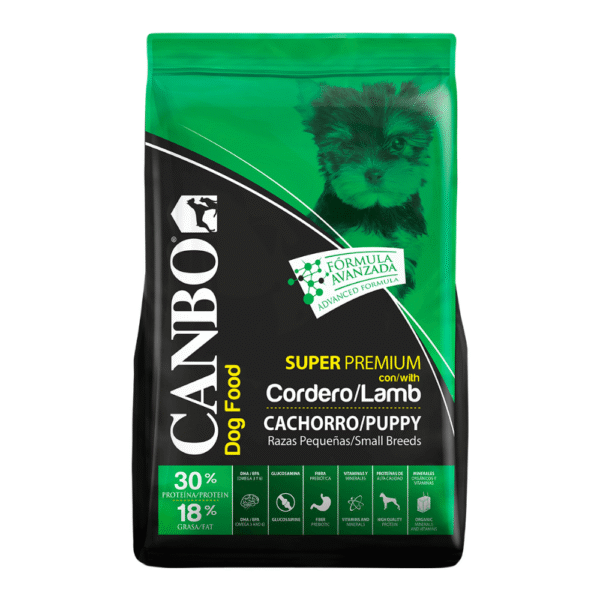 CANBO DOG CON CORDERO RZ. PQ CACH - 7 KG
