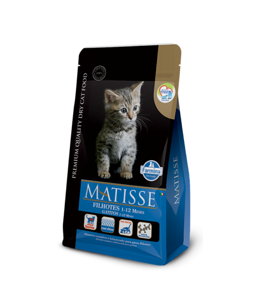alimento para gatos cachorros matisse