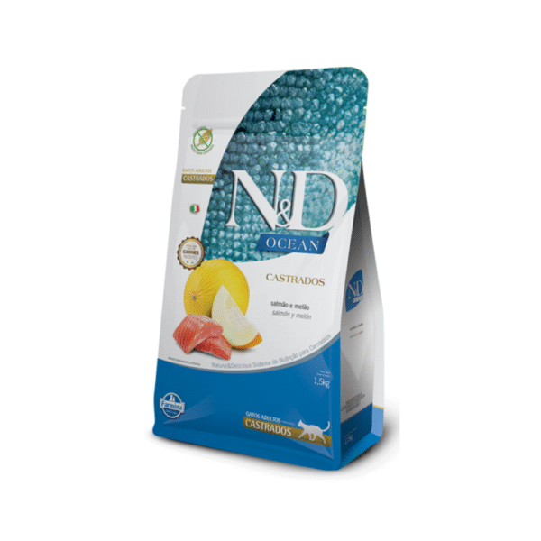 nd ocean feline salmon castrado 7.5kg