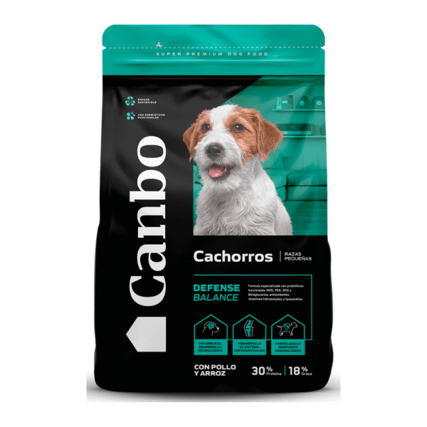 CANBO DOG CON POLLO ARROZ RZ.PQ CACH