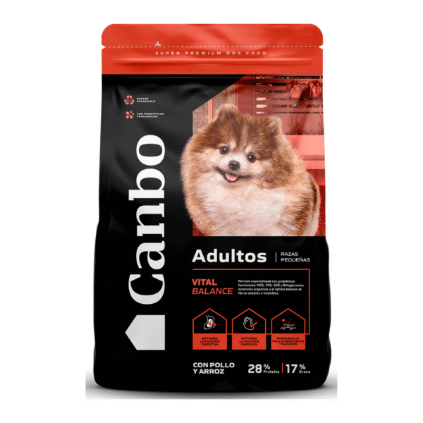 CANBO DOG CON POLLO ARROZ RZ.PQ AD - 7 KG