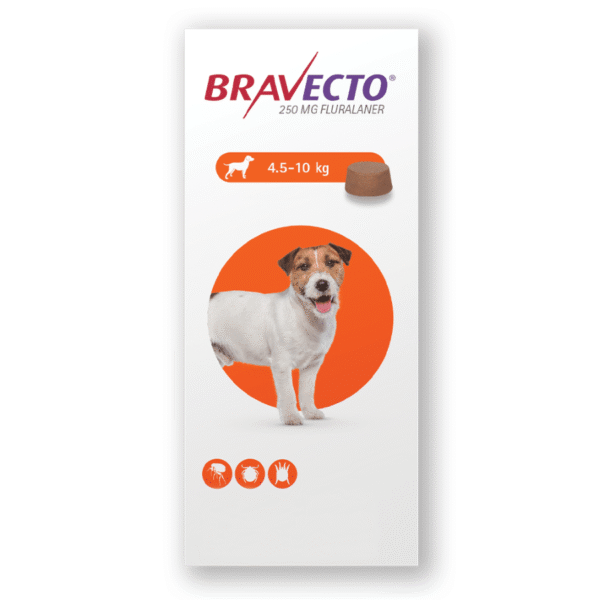 BRAVECTO 4.5 KG - 10 KG (250 mg)