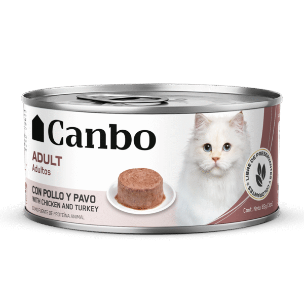 alimento gatos adultos canbo pate