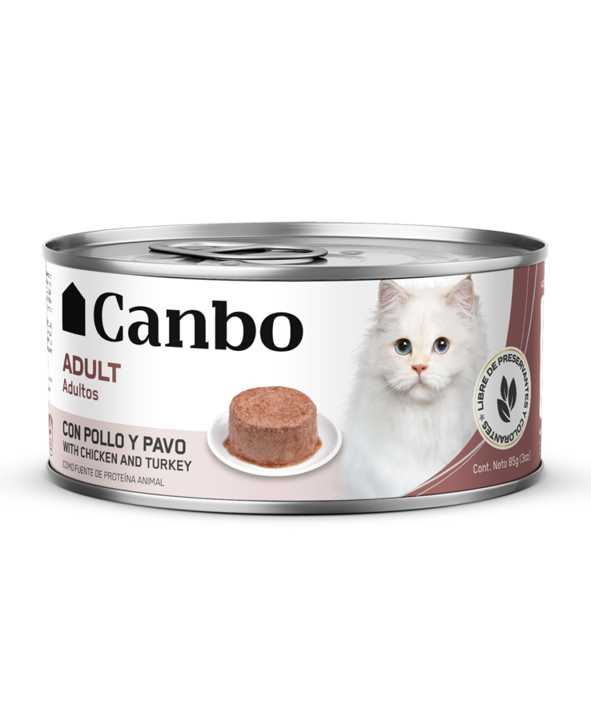 alimento gatos adultos canbo pate