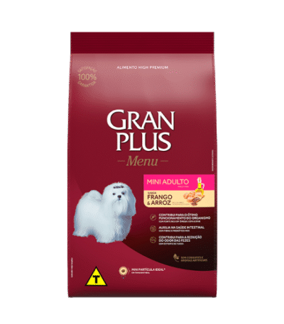 gran plus adulto mini frango arroz