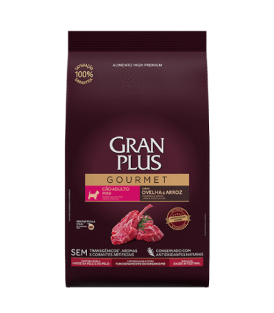 gran plus gourmet perros mini pequeños