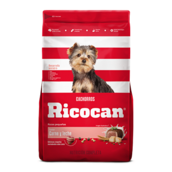 RICOCAN SB CARNE, LECHE RZ MYG CACH - 15 KG