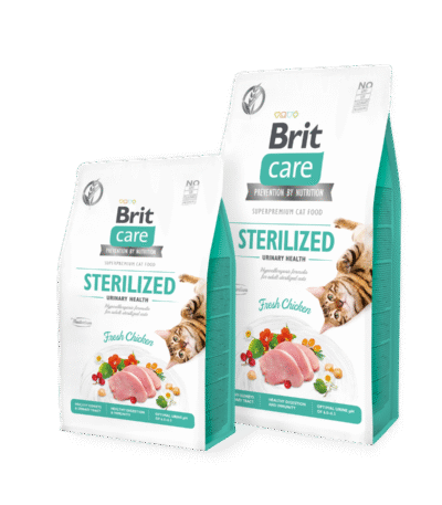 brit care cat sterilized urinary 2kg