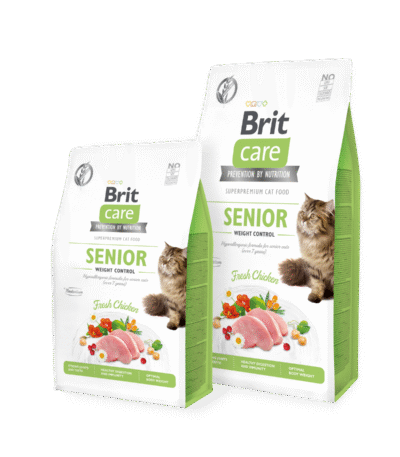 brit care cat senior weight control 2kg