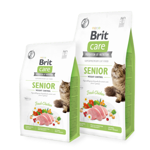 brit care cat senior weight control 2kg
