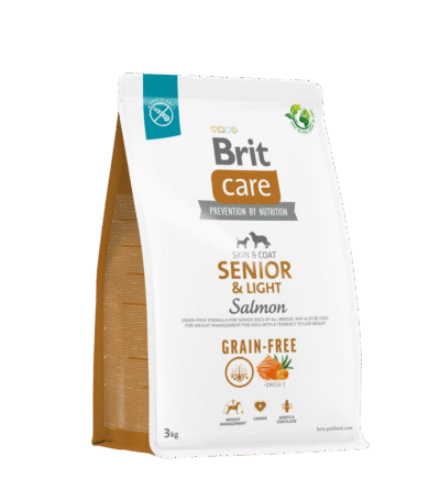 brit care grain free senior salmon