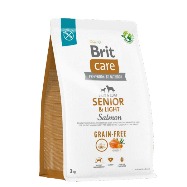 brit care grain free senior salmon