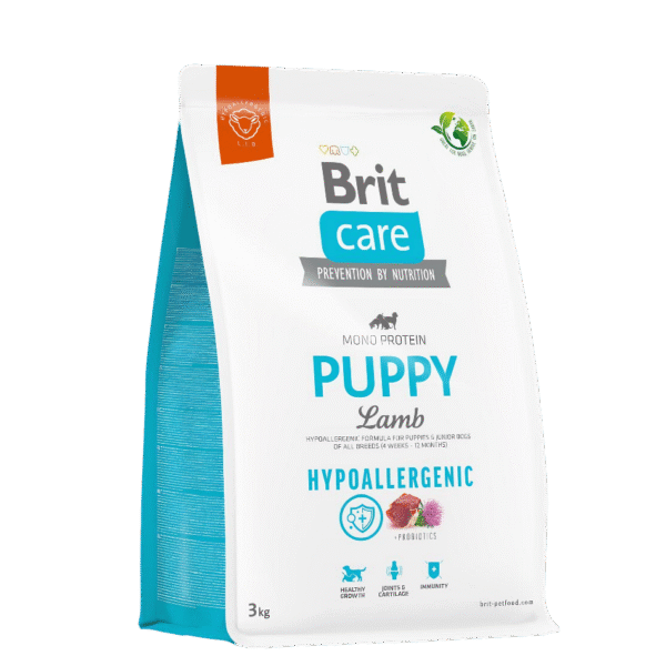 brit care hipoalergenico cachorros lamb