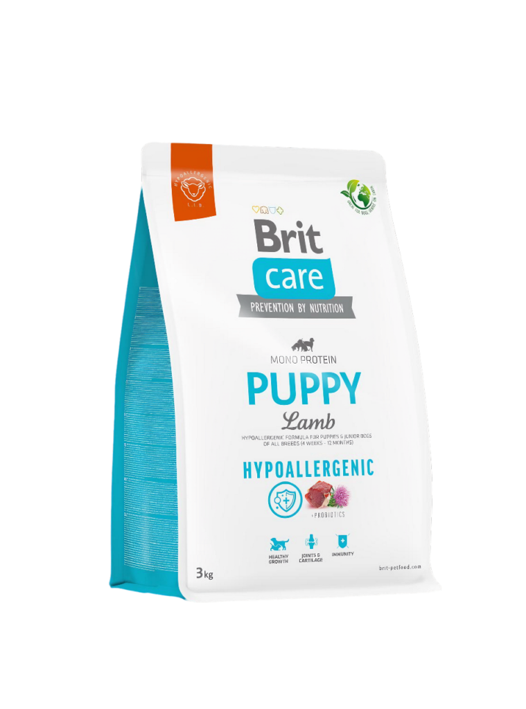 brit care hipoalergenico cachorros lamb