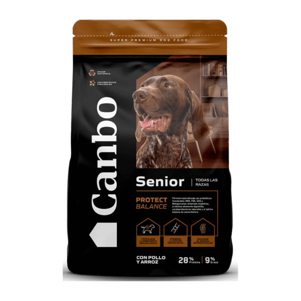 CANBO DOG CON POLLO ARROZ T RZ. SENIOR - 3 KG