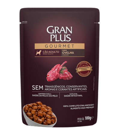 gran plus sachê perro oveja