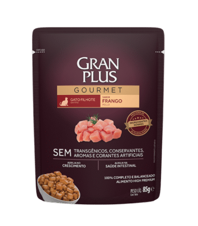 gran plus sachê filhote pollo