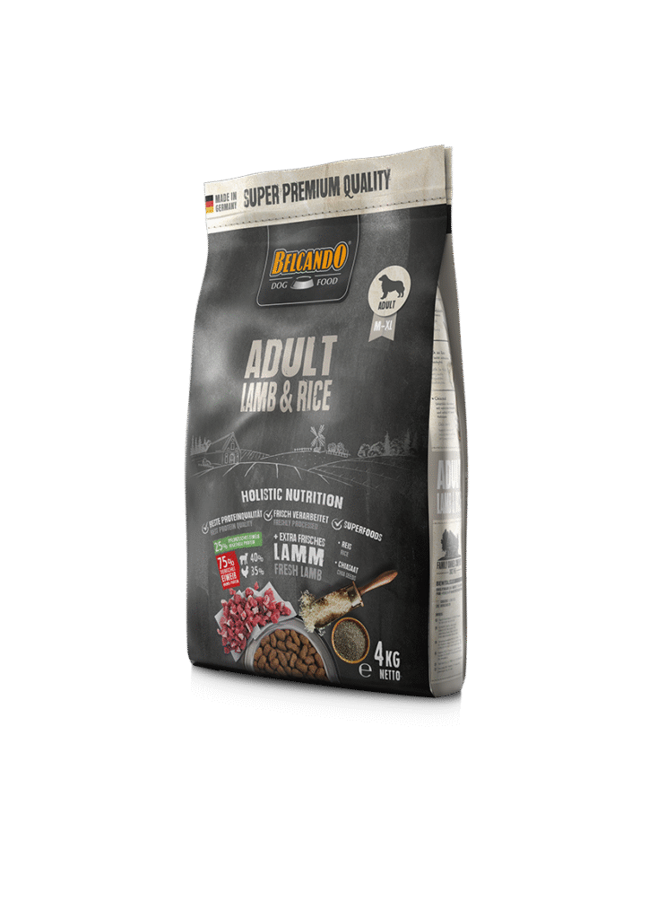 belcando adulto cordero arroz