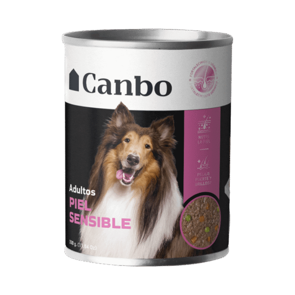 CANBO DOG PATÉ PIEL SENSIBLE - LTA 330 GR