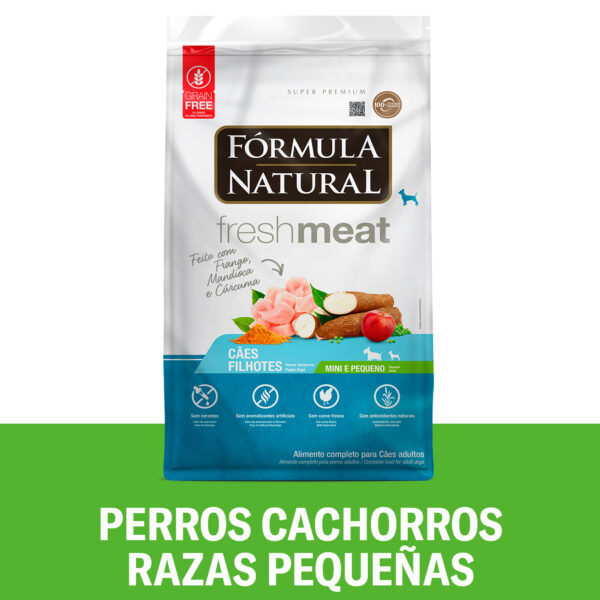 FRESH MEAT PERRO CACHORRO RAZA PEQUEÑA - 1 KG