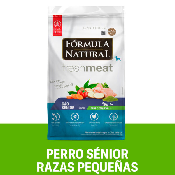 FRESH MEAT PERRO SENIOR RAZA PEQUEÑA - 1 KG