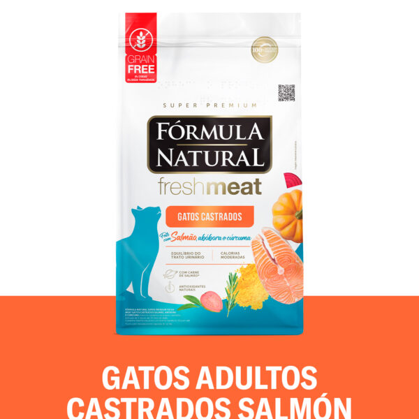 FRESH MEAT GATO AD CASTRADO SALMON - 1 KG