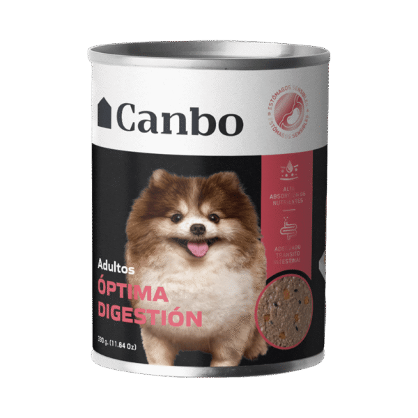 Alimento Perros Adultos Canbo Digestión Pate 330gr