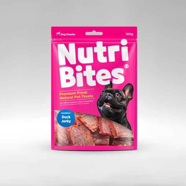 NUTRIBITES DUCK JERKY - 100 GR