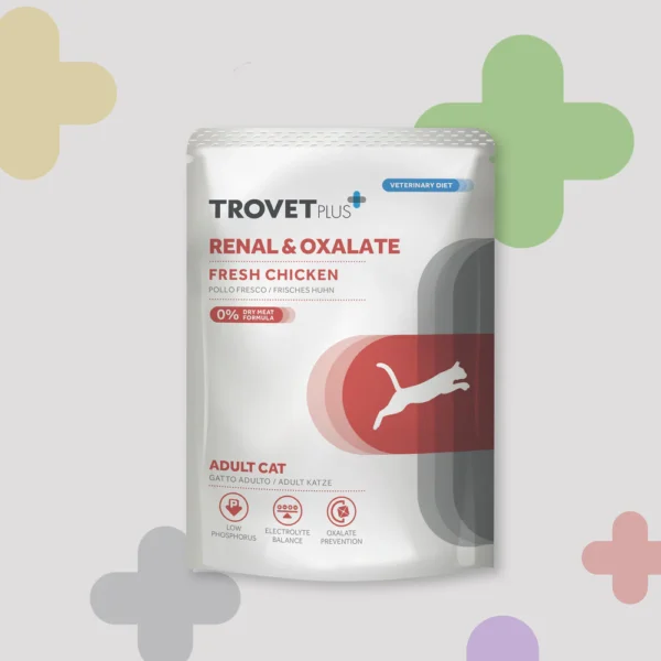 TROVET PLUS GATO AD RENAL & OXALATE - 85 GR