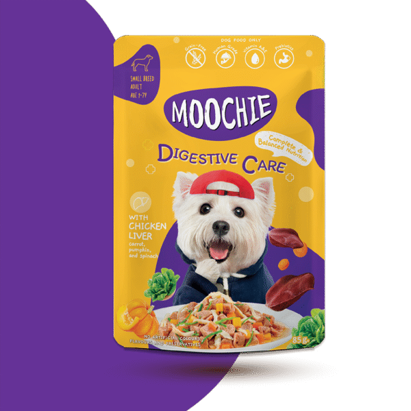 MOOCHIE DOG BENEFITS POUCH CUIDADO DIGESTIVO - 85 GR