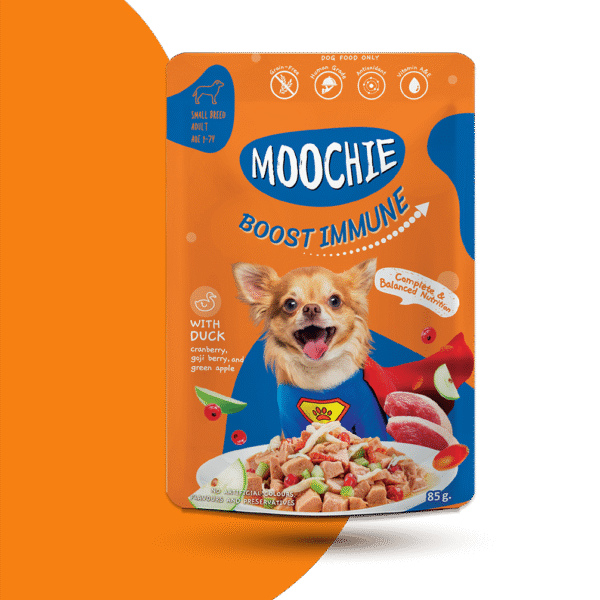 MOOCHIE DOG BENEFITS POUCH MEJORA DEL SISTEMA INMUNOLÓGICO - 85 GR