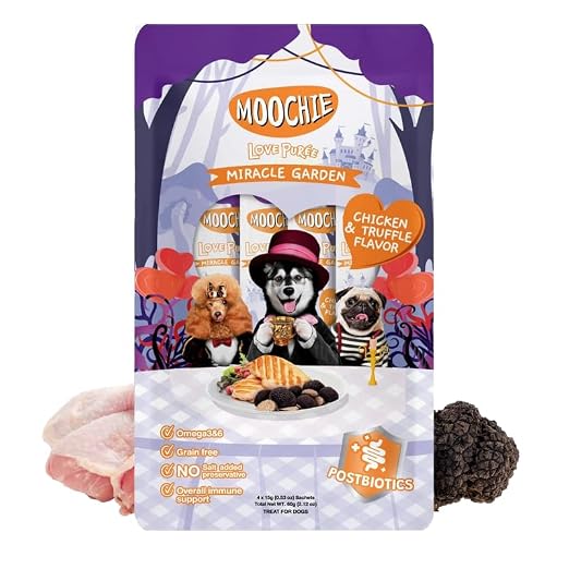 MOOCHIE DOG LICKABLE CHICKEN TRUFFLE FLAVOR - 60 GR  (15 GR C/U)